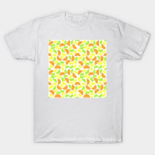 Lemons, Limes, Oranges, | Citrus | Pop Art Pattern T-Shirt